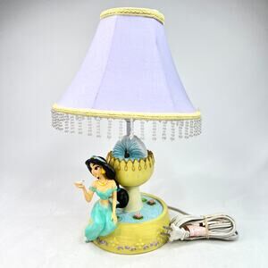 Vintage Hampton Bay Disney Aladdin Jasmine Fountain Lamp